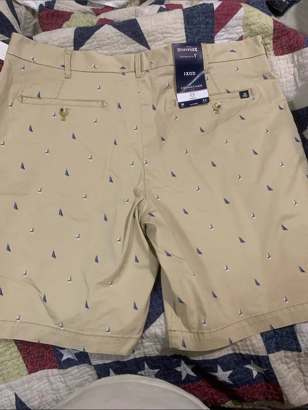 Izod flat front